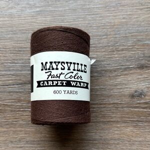 Maysville Brown Carpet Warp Yarn